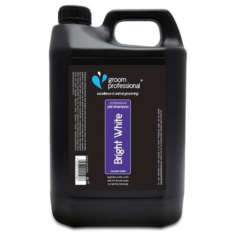 Groom Professional Bright White Shampoo 4L