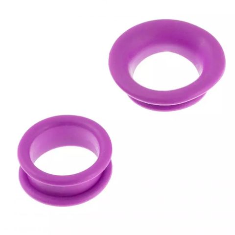 Groom Professional Rubber Scissor Inserts Purple