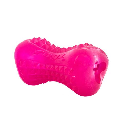 Rogz Yumz Chew Toy Pink Med