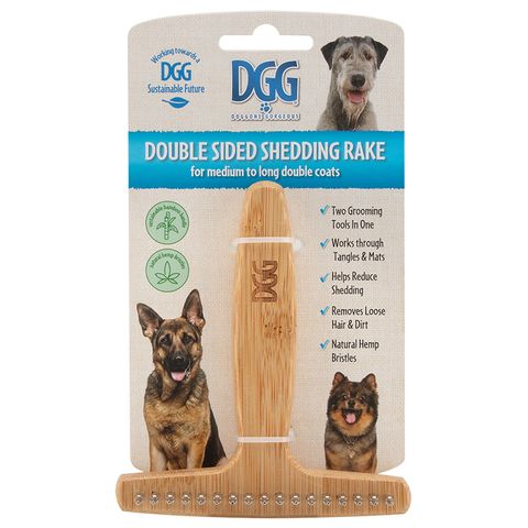 DGG Double Sided Shedding Rake For Dogs