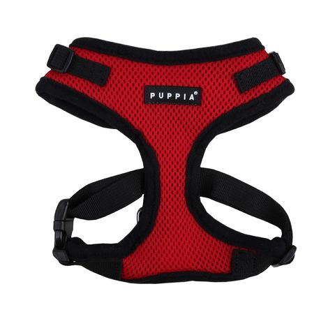 Puppia Ritefit Harness Red Med