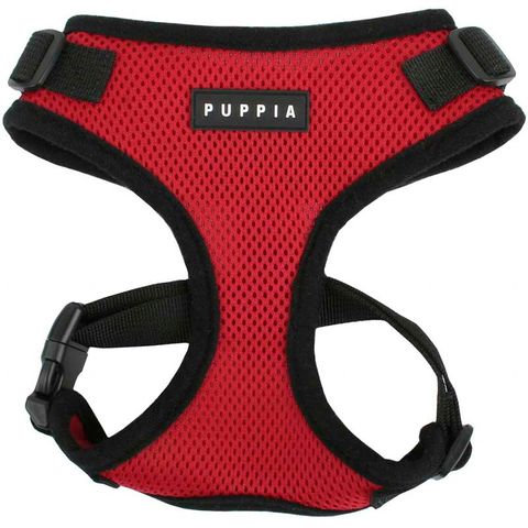 Puppia Ritefit Harness Red Sml