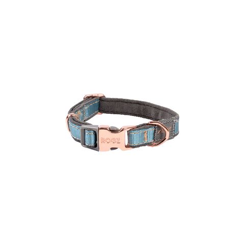 Rogz Urban Classic Collar Turquoise Moon Xsml