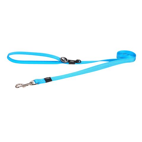 Rogz Classic Lead Turquoise Med