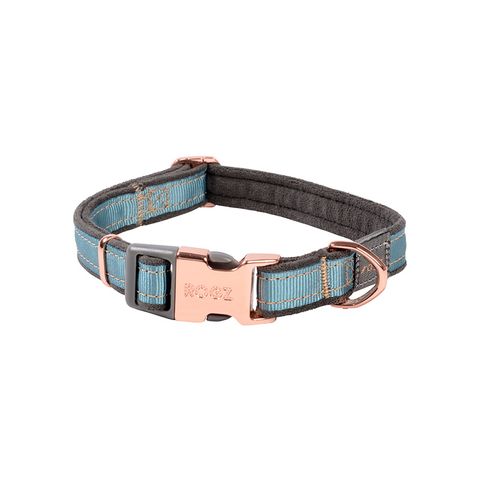 Rogz Urban Classic Collar Turquoise Moon Med