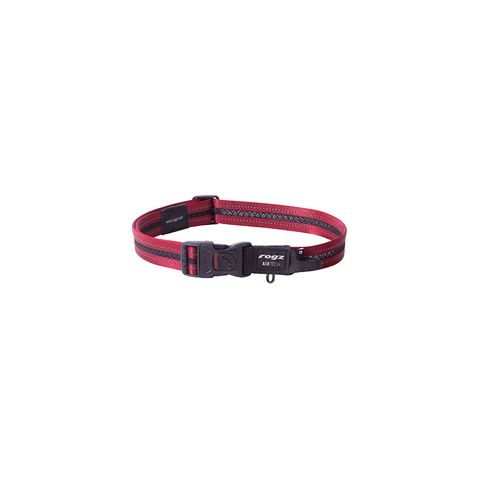 Rogz AirTech Classic Collar Rock Red XLge