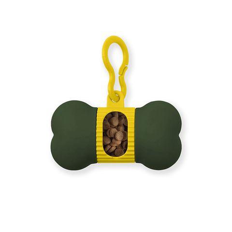 United Pets Biskit Treat Dispenser Green/Yellow