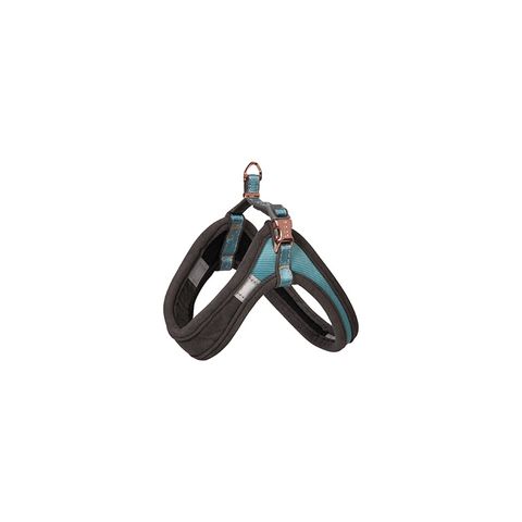 Rogz Urban Adjustable Fast Fit Harness Turquoise Moon Xsml/Sml