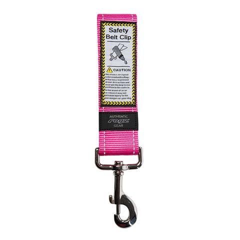 Rogz Car-safe Safety Belt Clip Pink