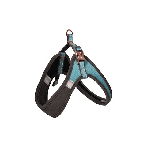 Rogz Urban Adjustable Fast Fit Harness Turquoise Moon Med