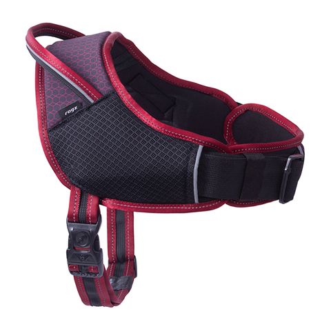 Rogz AirTech Sport Harness Rock Red Lge