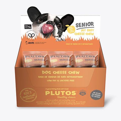 Plutos for Senior Cheese, Apple & Krill For Dogs