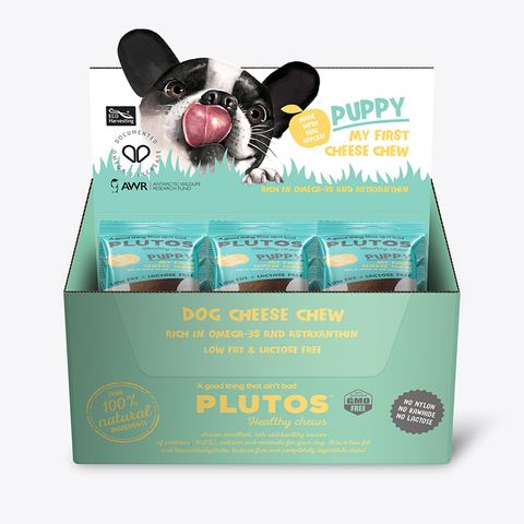 Plutos for Junior Cheese, Apple & Krill For Dogs