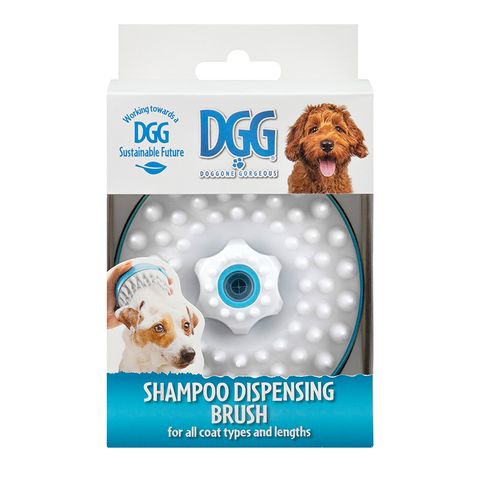 DGG Shampoo Dispensing Brush for Dogs