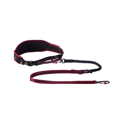 Rogz AirTech Sport Belt & Lead Rock Red Sml/Med