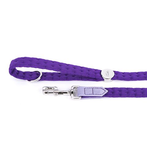 My Family Milano Nylon Leash Purple Sml