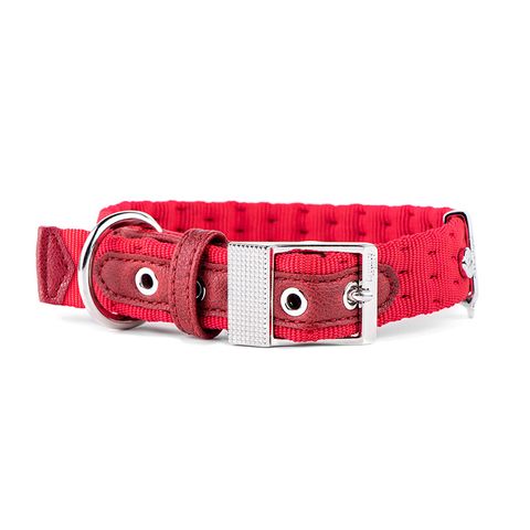 My Family Milano Nylon Collar Red Lge