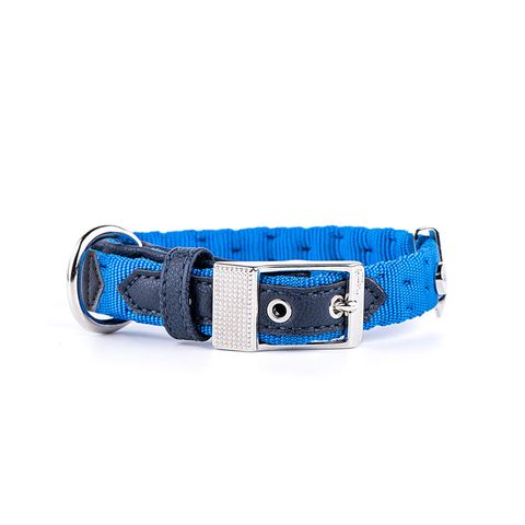 My Family Milano Nylon Collar Blue Med