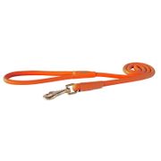 Rogz Leather Round Fixed Lead For Dogs