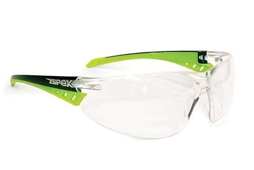 ESKO XSPEX SAFETY SPEC,, CLEAR LENS,