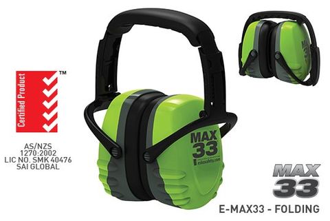 ESKO MAX33 FOLDING EARMUFF CLASS 5