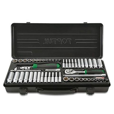 TOP TUL 1/4INC DR 54PC COMBINATION SOCKET SET
