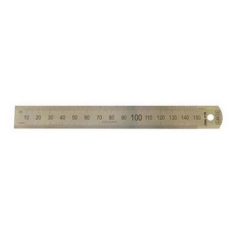BLU-MOL - VERTEX 6"/150MM STAINLESS STEEL RULE