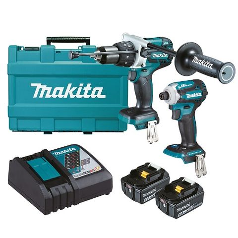 MAKITA DHP481 + DTD171 2 x 5AH 18V Drill + Driver COMBO KIT