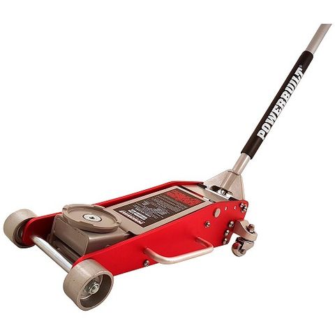 POWERBUILT 2.2 TON / 2000KG LOW PROFILE GARAGE JACK (STEEL/ALUMINIUM)