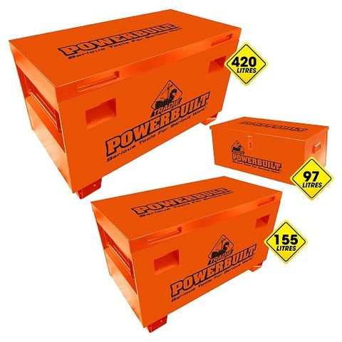POWERBUILT TRADIE SITE STORAGE 3PC NEST SET