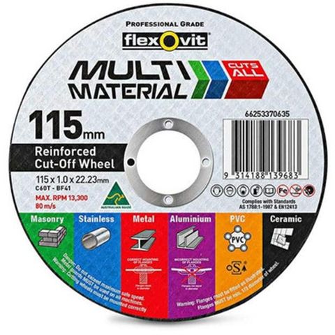 Flexovit Multi Material Cutting Disc