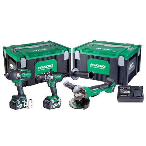 HIKOKI 36V BL HIGH POWERED 3 TOOL COMBO KIT