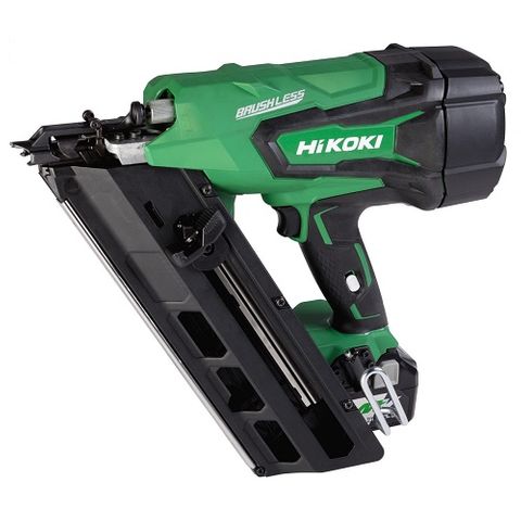 HIKOKI 18V GASLESS 90MM FRAMING NAILER WITH 2 X BSL36A18 BATTERIES & RAPID CHARG