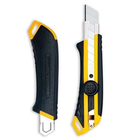 KOMELON SNAP OFF KNIFE ERGONOMIC NON-SLIP GRIP 18mm - AUTO LOCK