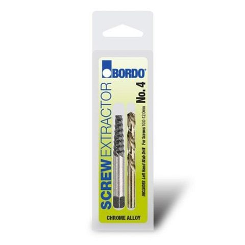 BORDO SCREW EXTRACTOR WITH DRILL