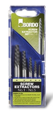 BORDO SCREW EXTRACTOR SET