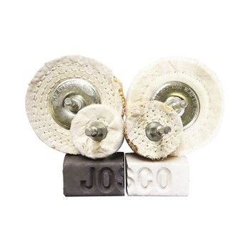 JOSCO POLISHING KIT 50 & 100 6PCE 6.3 SPINDLE