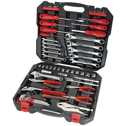POWERBUILT 3/8” DR 74PC METRIC TOOL SET