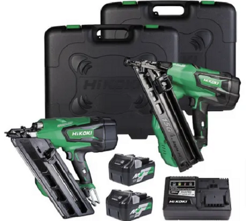 MULTI VOLT 2 PIECE NAILER KIT - FRAMING GUN 15GA FINISHING GUN
