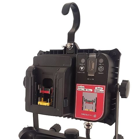 GRIZZLY PRO LED - HYBRID 2200LM COMPATIBLE DE/MI/ME (RED)