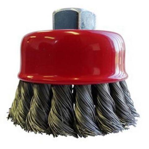 JOSCO BRUSH CUP BRUSH 75mm x 0.35mm Twist Knot