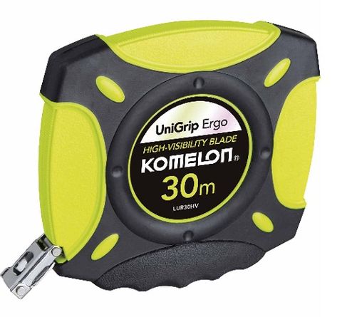 KOMELON 30mx10mm UNIGRIP ERGO HIGH VIZ LONG STEEL CLOSED TAPE