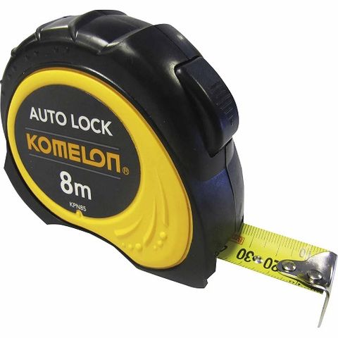 KOMELON AUTO LOCK 8mtr x 25mm POCKET TAPE