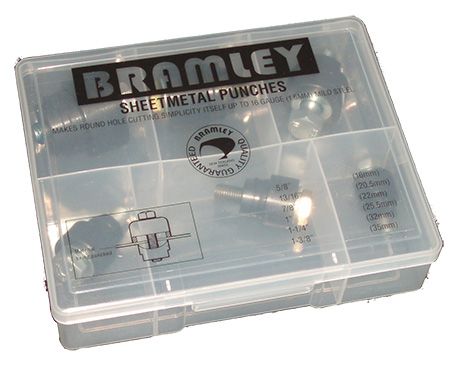 BRAMLEY SHEETMETAL (CHASSIS) PUNCHES SET