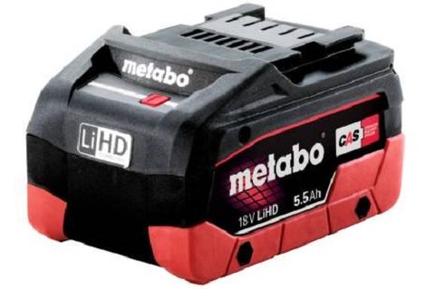 METABO 2X 18V 5.5AH LIHD BATTERY TWIN PACK