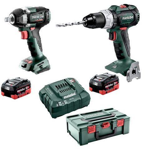 METABO 18V WRENCH DRILL KIT