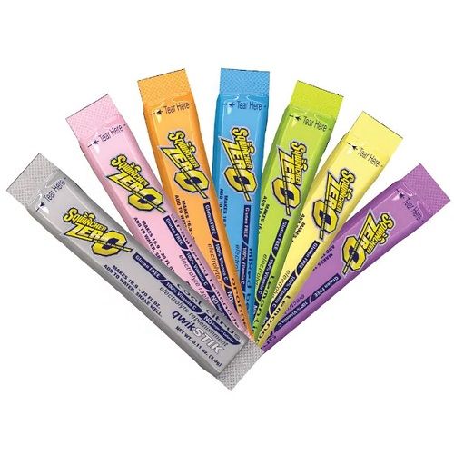 SQWINCHER 50 x 3grams QWIK STIKS MIX FLAVOURS