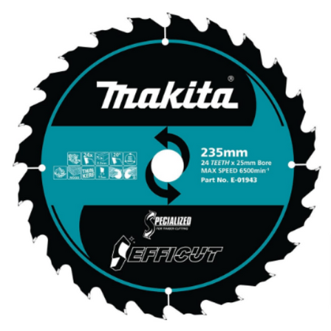 MAKITA EFFICUT 235MM X 24T