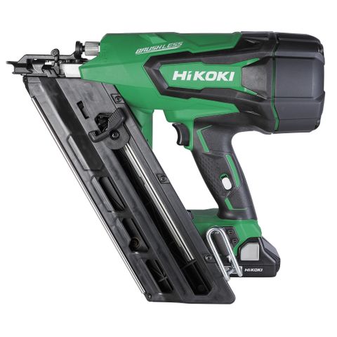 HIKOKI 18V GASLESS 90MM FRAMING NAILER KIT 3AH