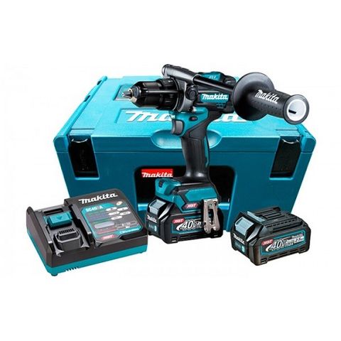 MAKITA 40V MAX XGT BL CORDLESS 141 N·M HAMMER DRIVER DRILL 4AH